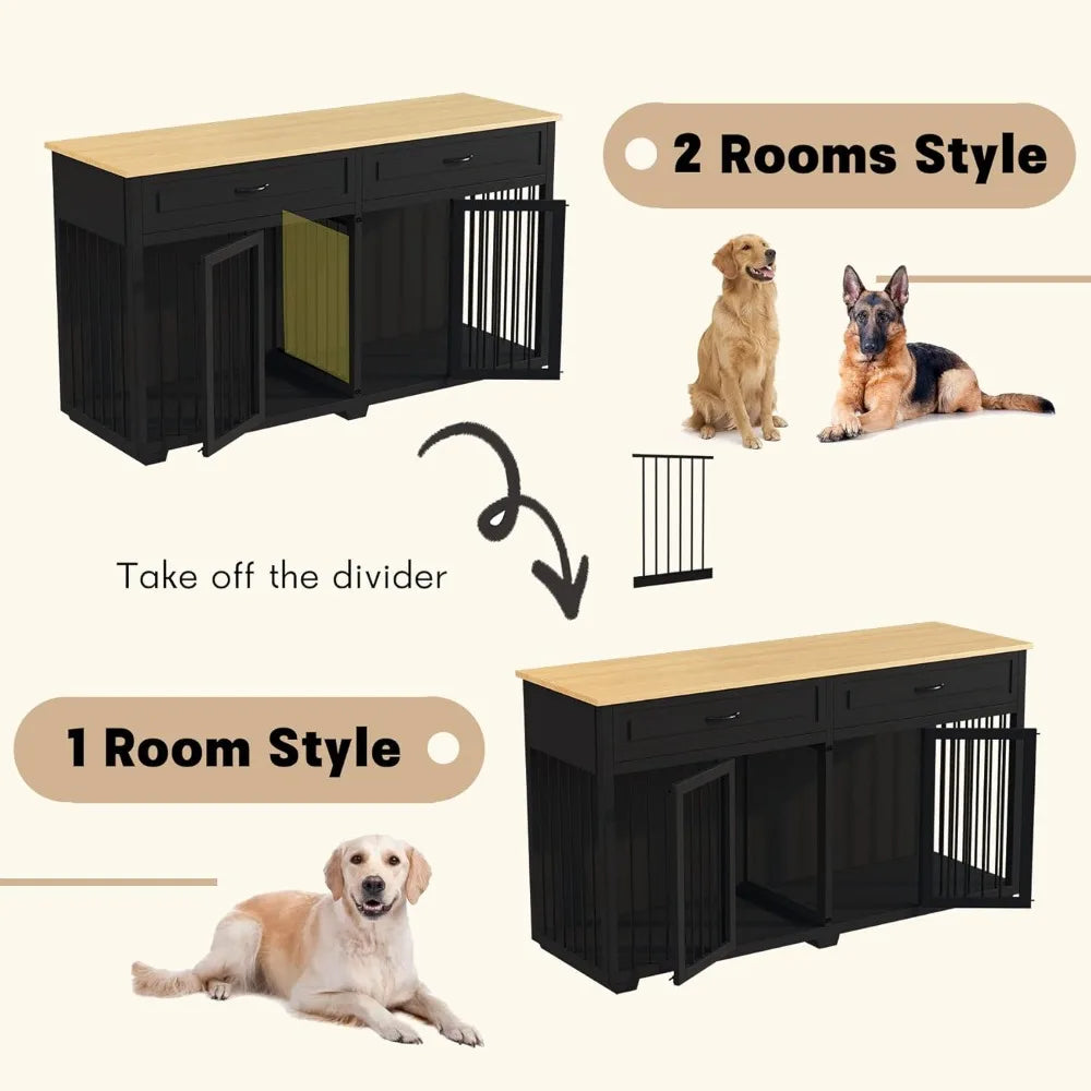 Large Dog Crate Furniture