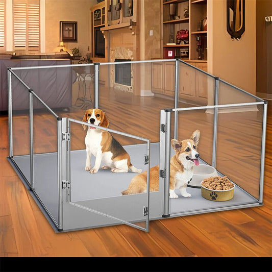 XXL Acrylic Dog Playpen
