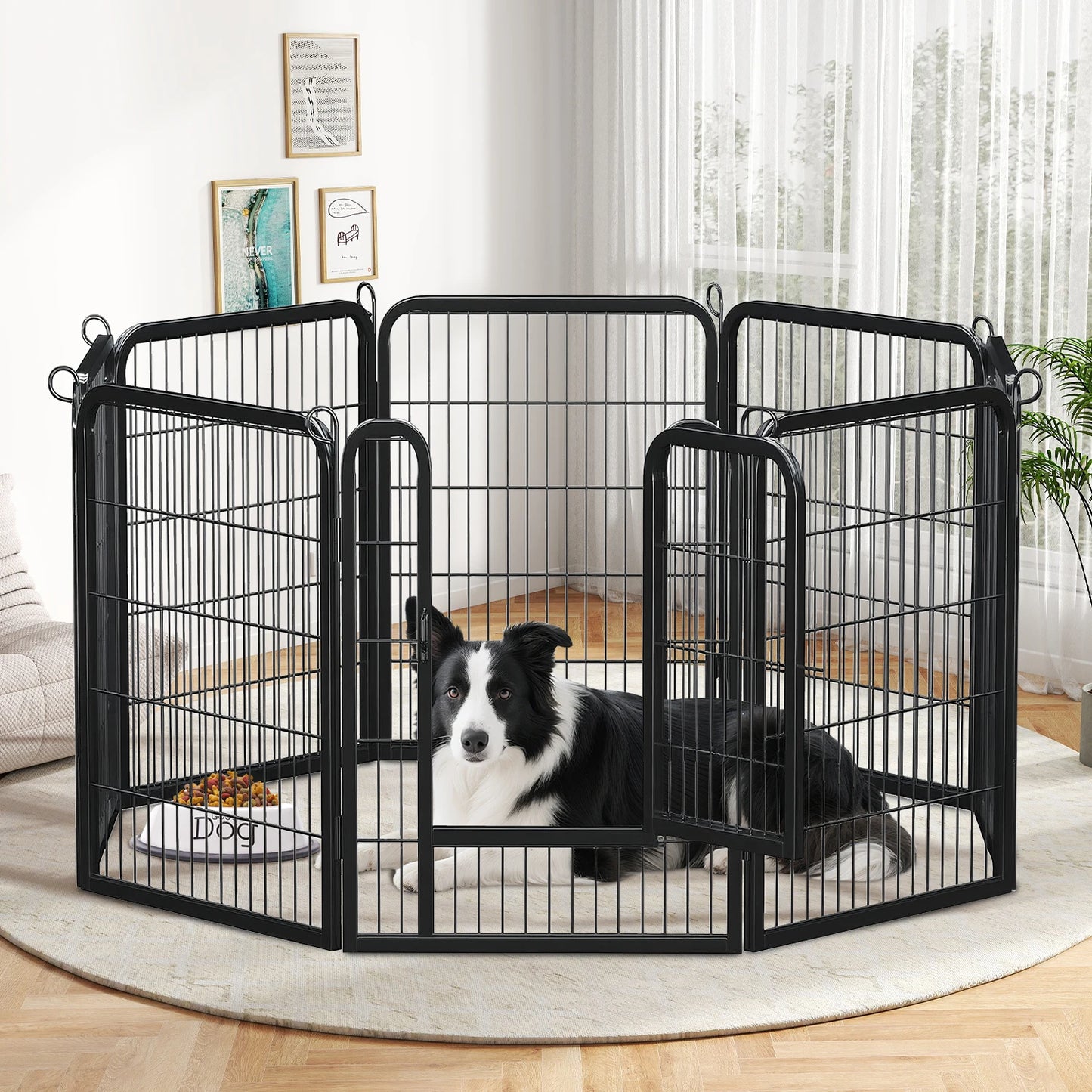 Dog Playpen with Door