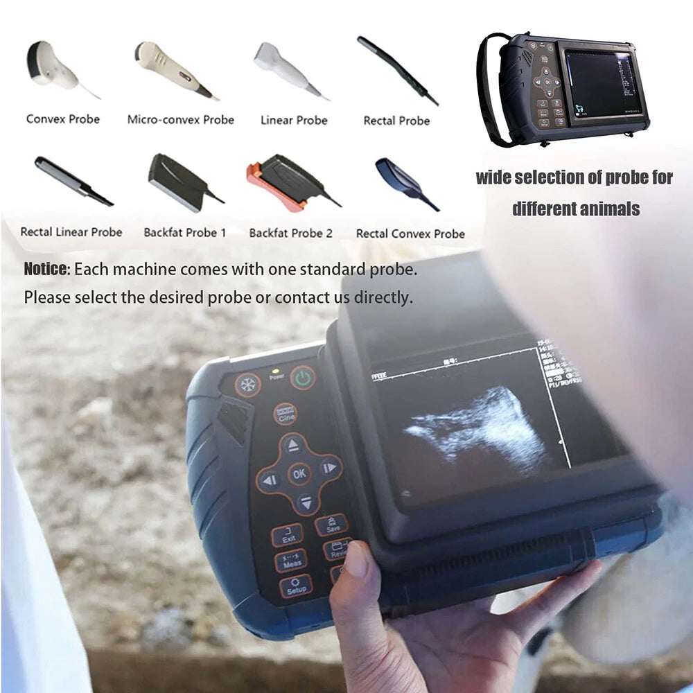 Handheld Vet Ultrasound Machine