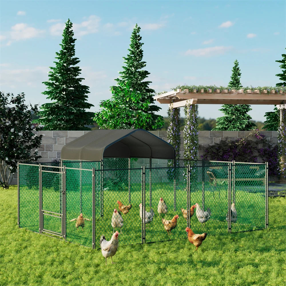 Heavy Duty XXL Chicken Run Coop Cage