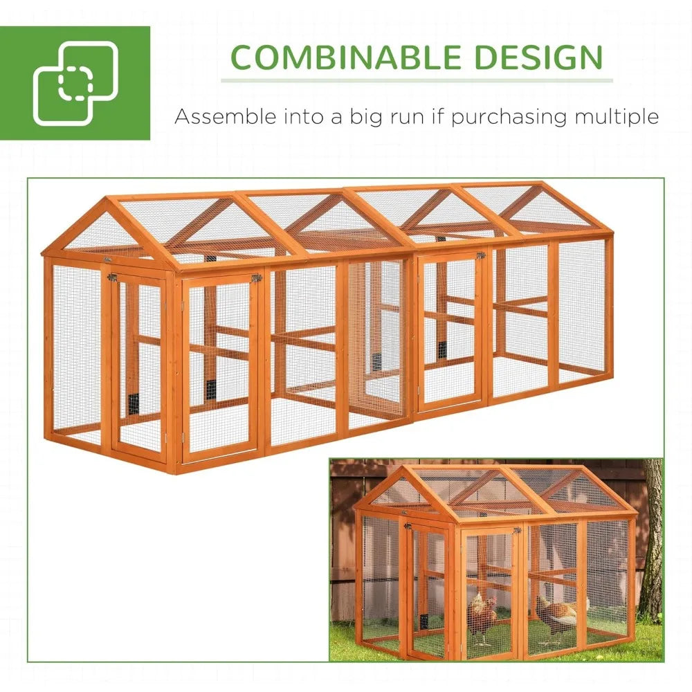 Chicken Run, Wooden Large Chicken Coop
