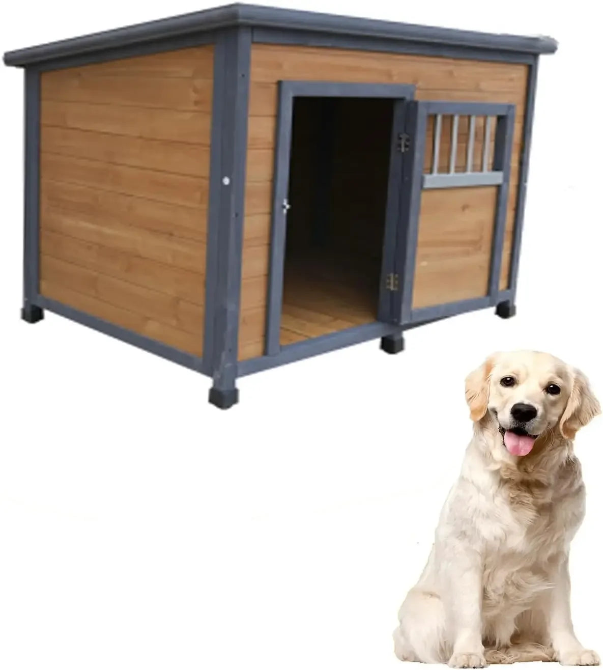Large Wooden Dog House