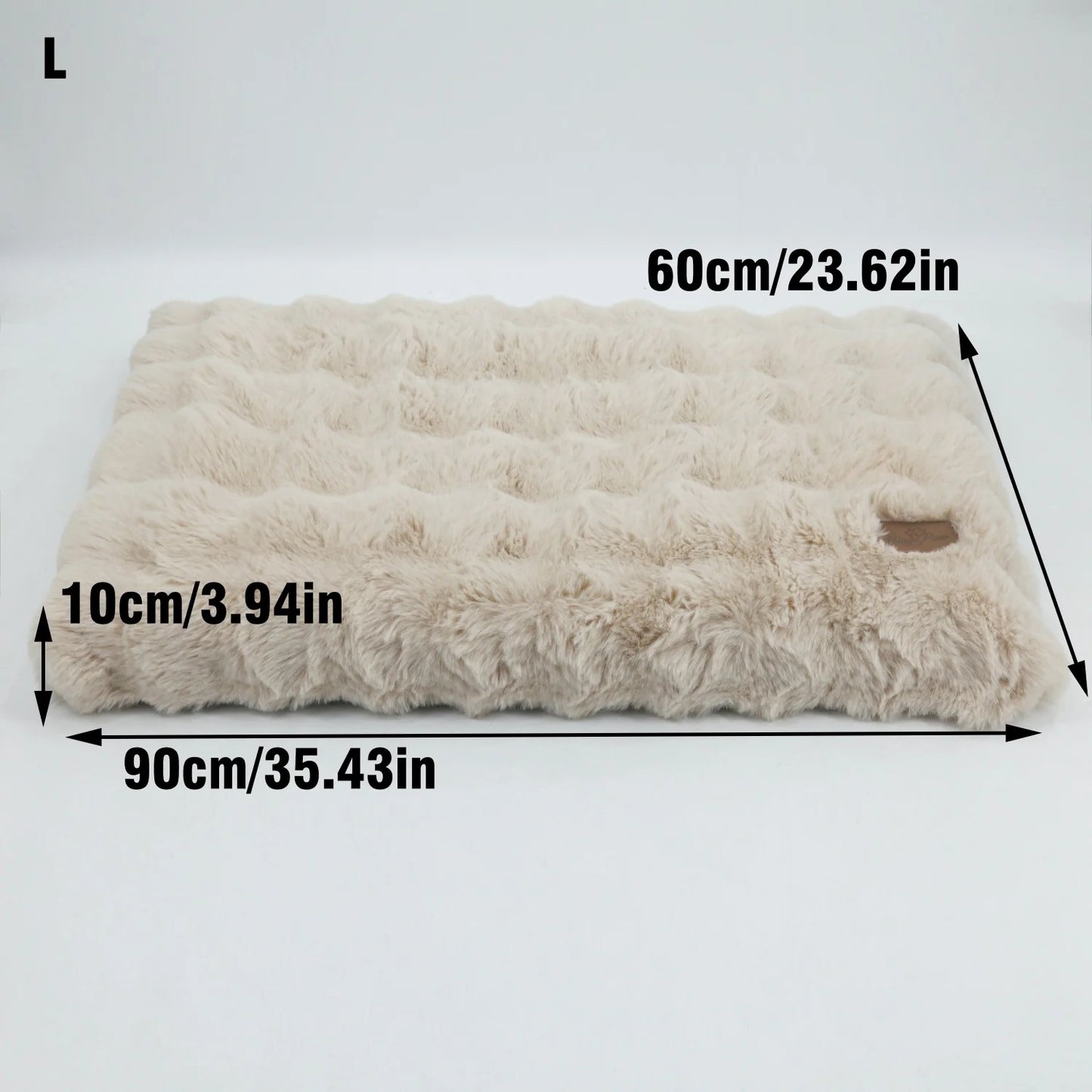 M-4XL Ultra-soft Plush Dog Bed