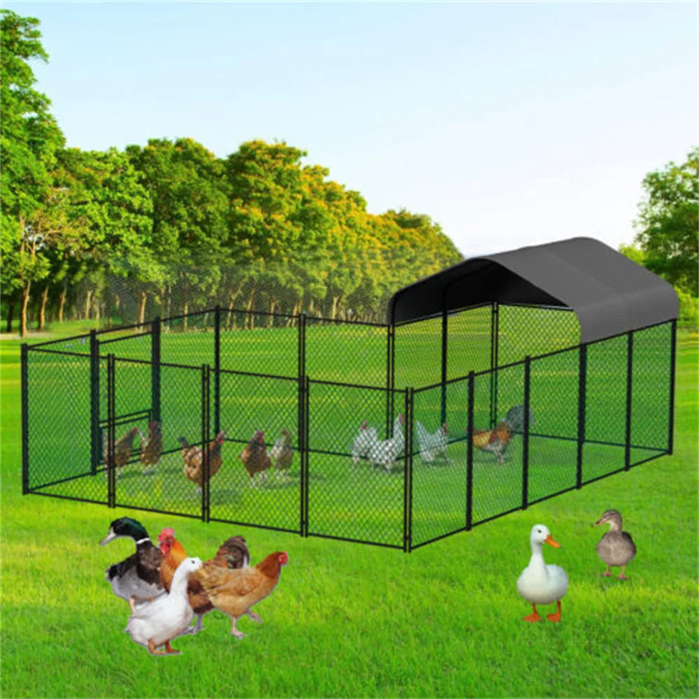 Heavy Duty XXL Chicken Run Coop Cage