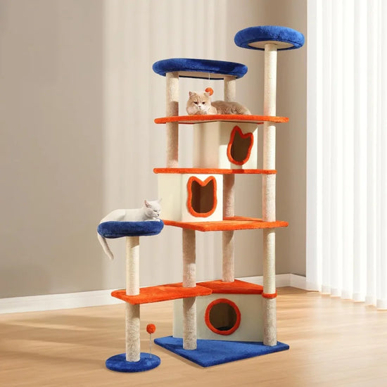 Multi-Level Cat Tree Tower