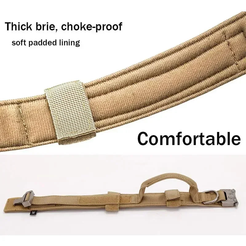 Outdoor Sports Style Tactical Dog Collar