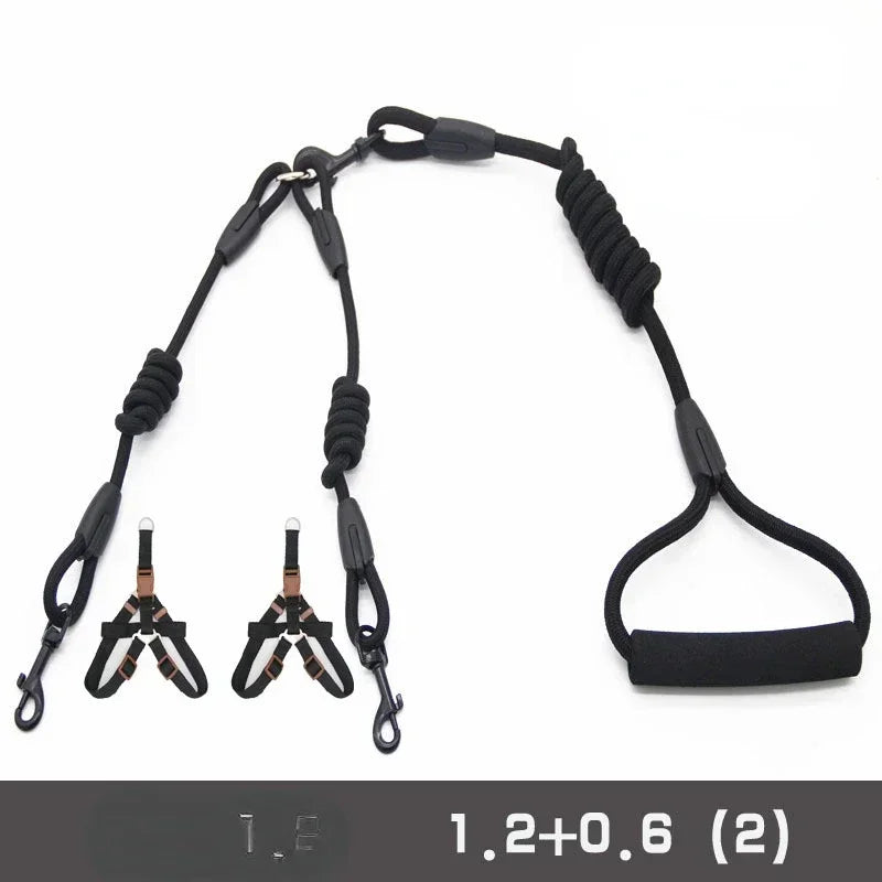 Leashes Dogs 2 Double Accessories