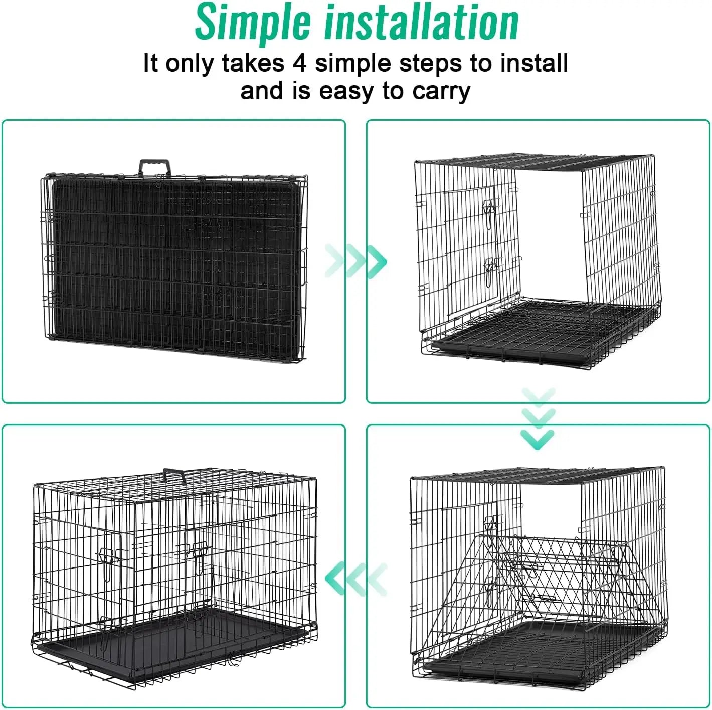 Dog Crate for Large Dogs