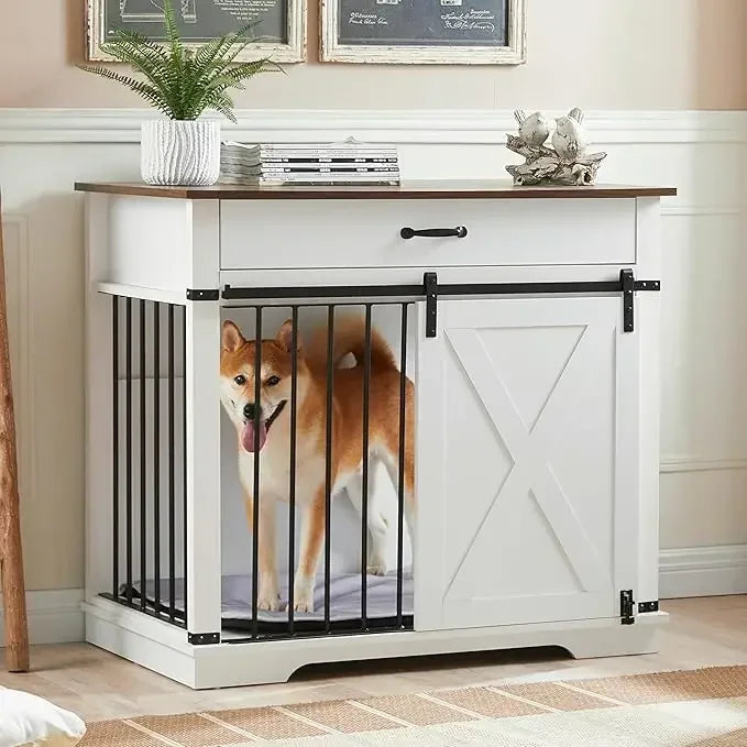 Extra Large Furniture Style Double Dog Crates