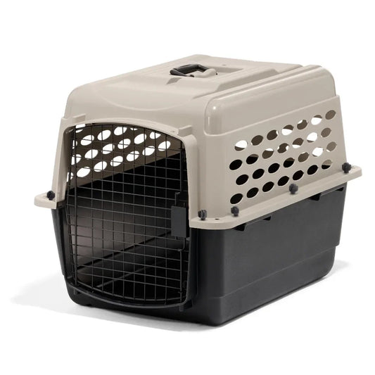 28" Taupe/Black Airline Approved Pet Carrier