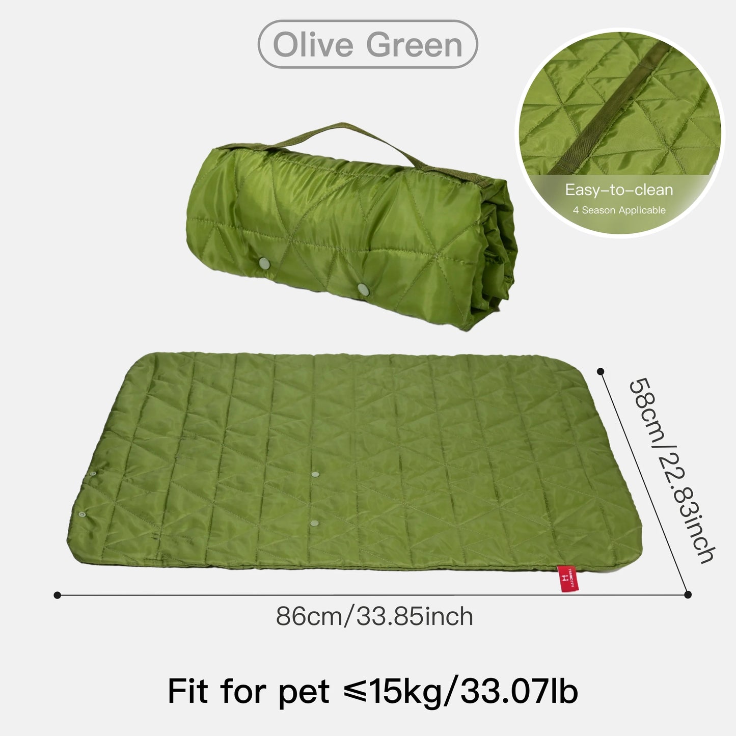 Outdoor Portable Dog Mat