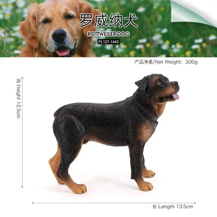 Realistic Dog Figurines for Kids