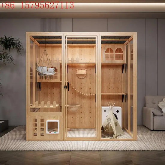 Large Cat Villa Household Cat House