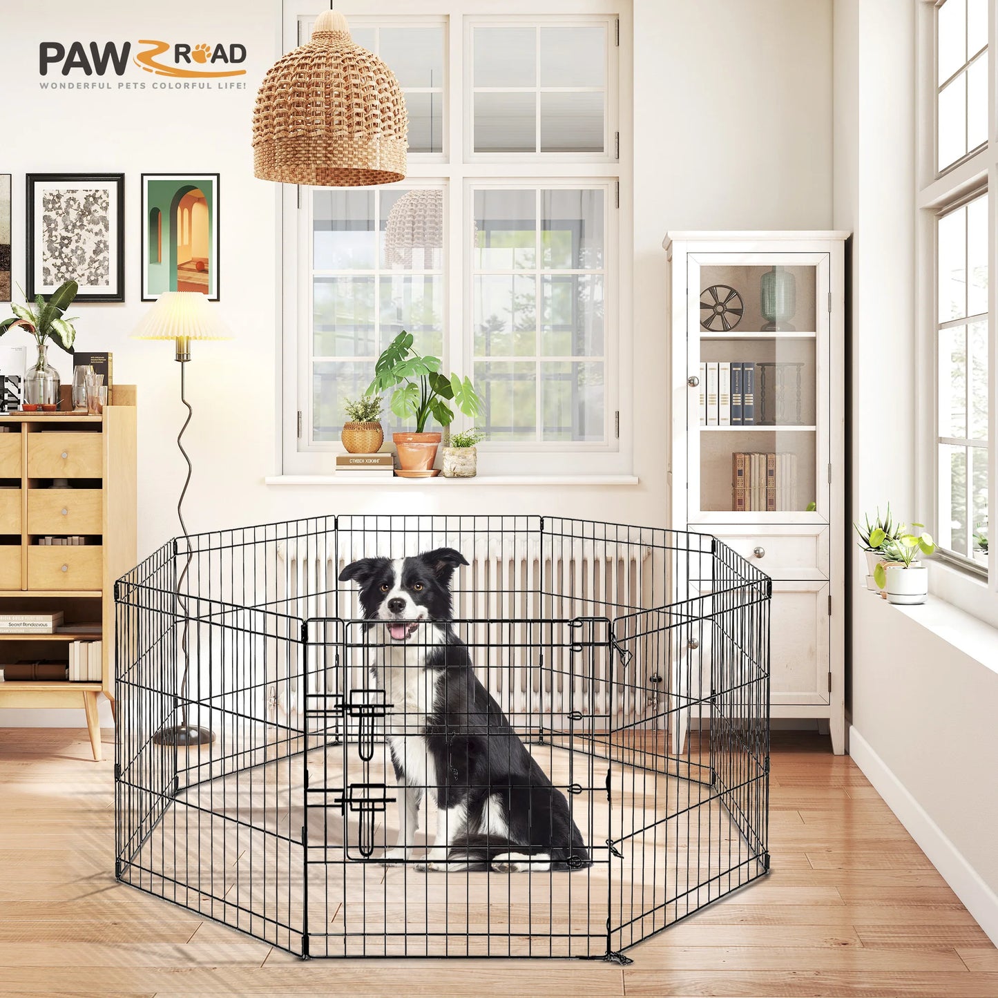 Foldable Metal Exercise Dog Playpen