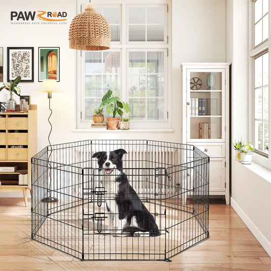 Foldable Metal Exercise Dog Playpen
