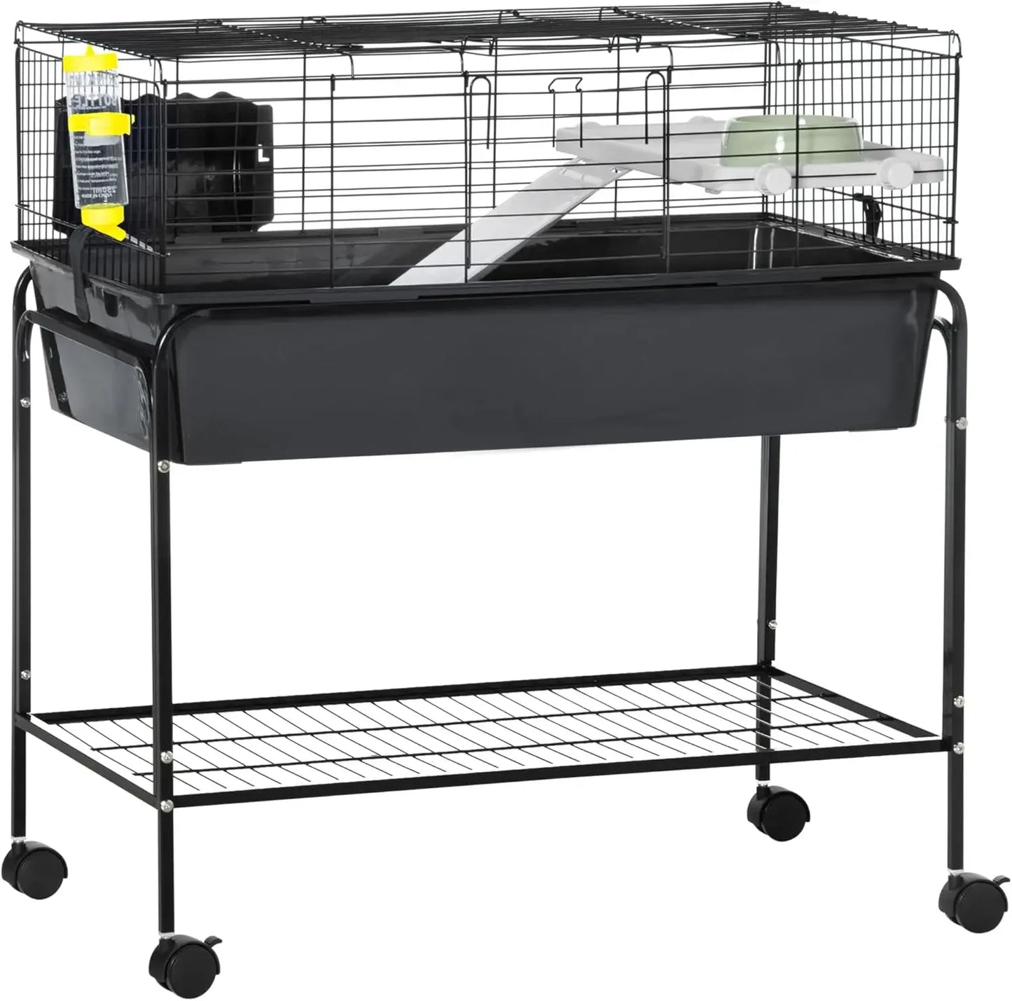 Two-Story Small Animal Cage
