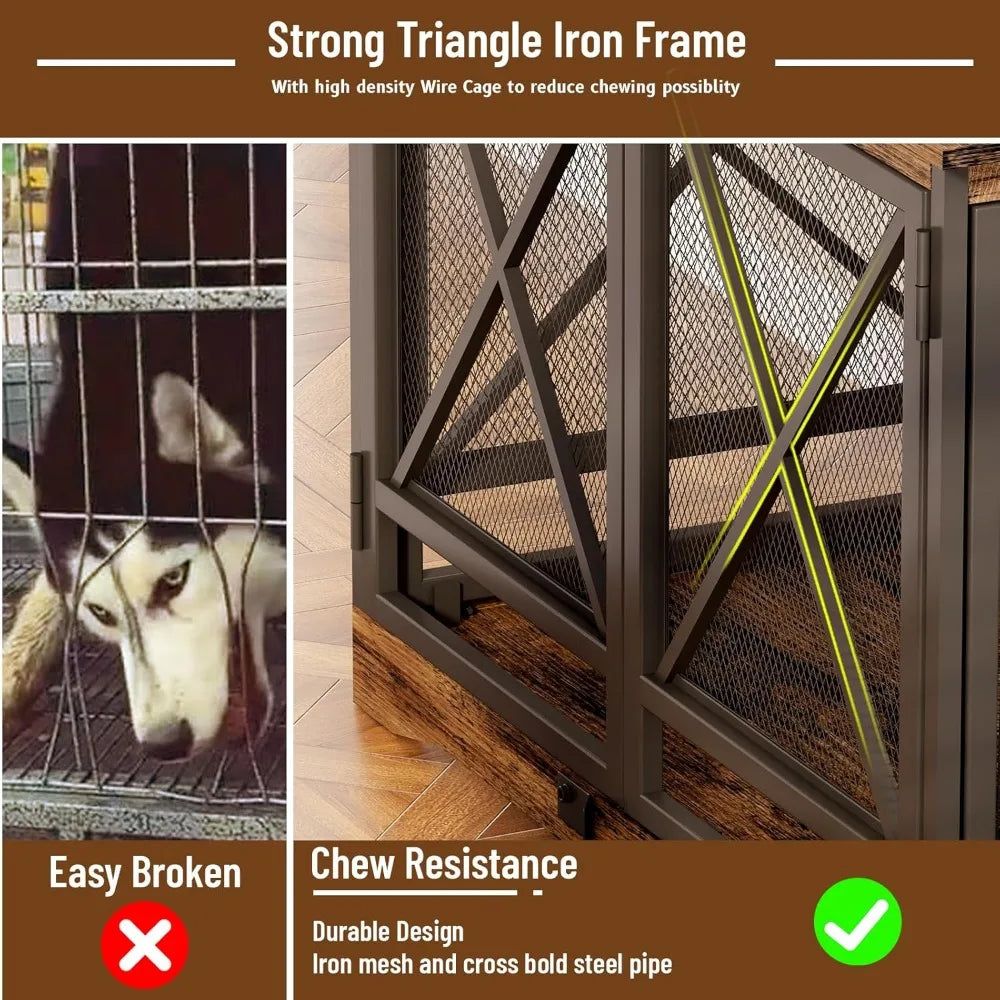 Large Dog Crate Furniture