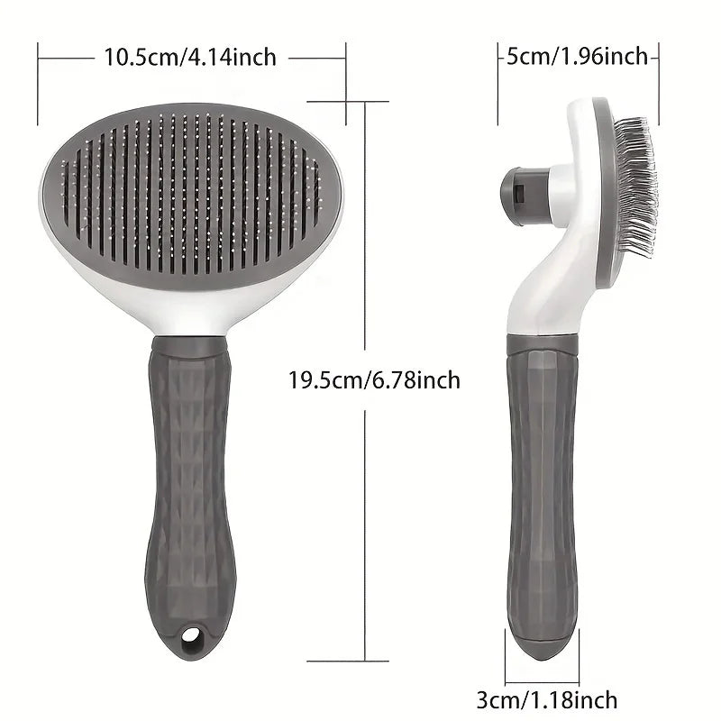 One-Click Pet Hair Removal Comb