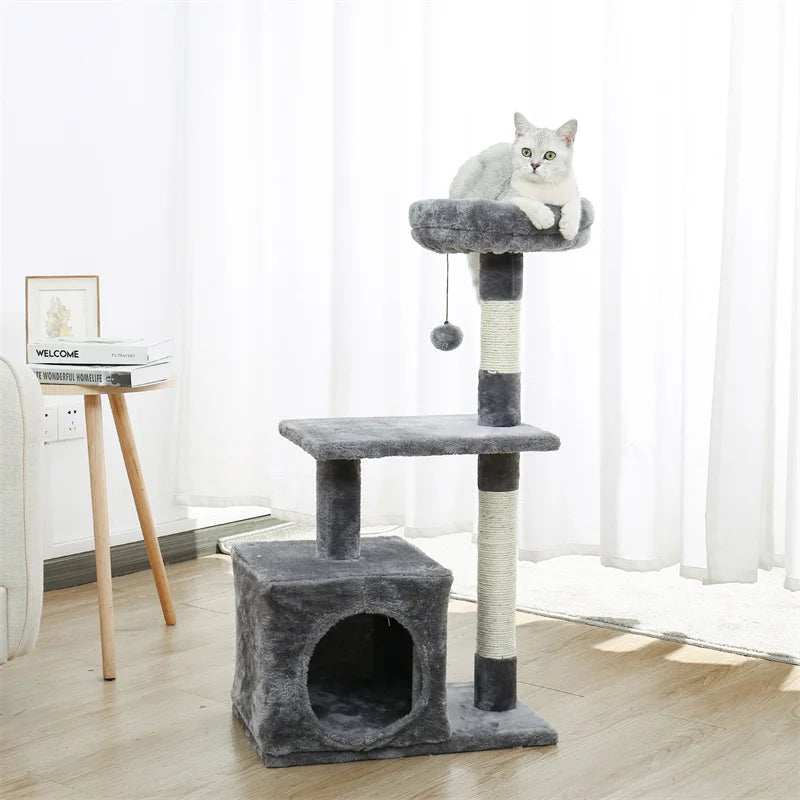 Cat Tree Cat Tower for Kittens and Small Cats