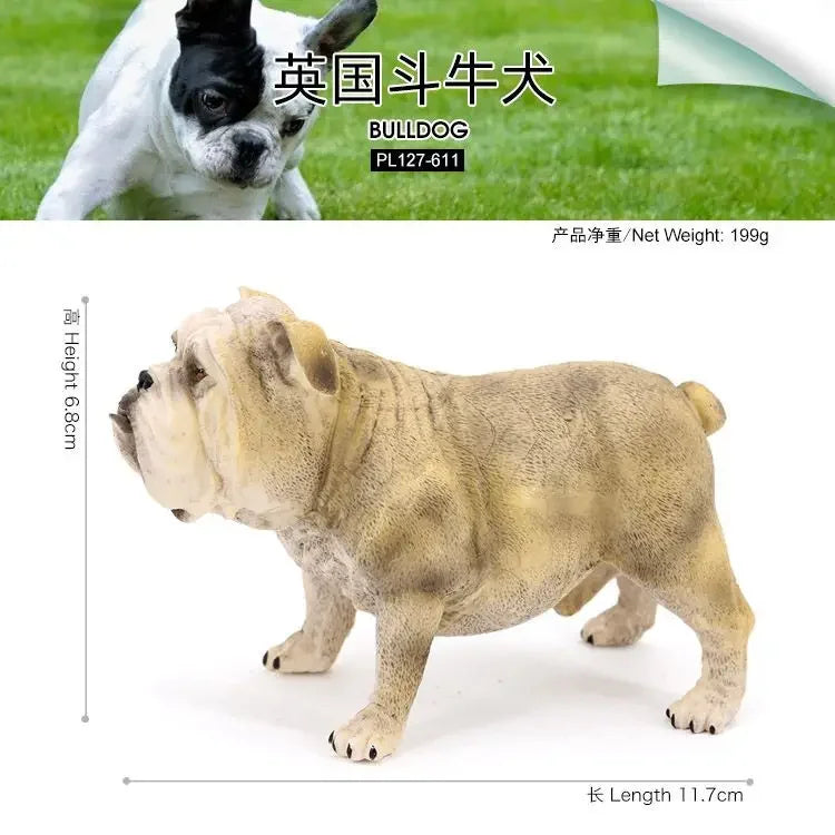 Realistic Dog Figurines for Kids