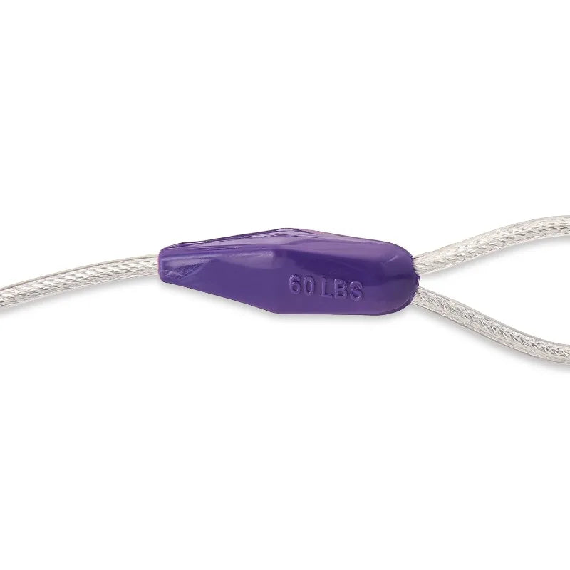 Reflective Vinyl Covered Cable & Spiral Stake Set for Dogs