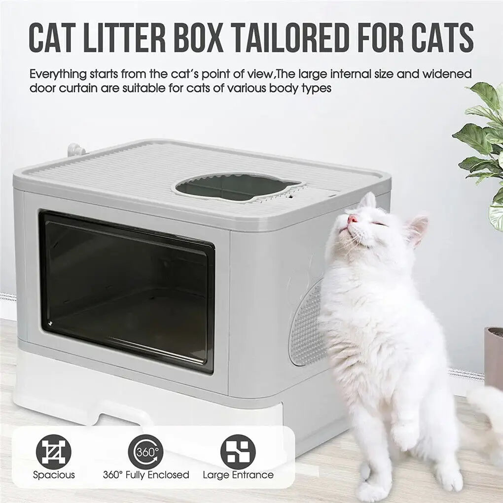 Foldable Cat Litter Box