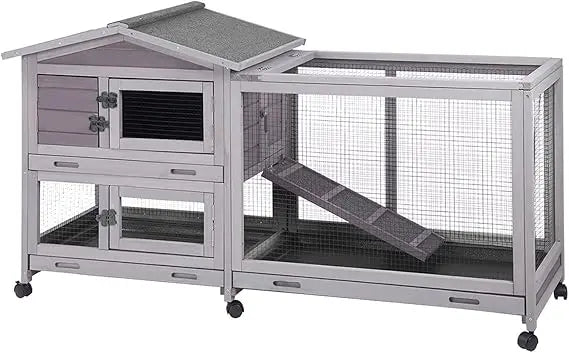 Rabbit Hutch Outdoor Indoor Rabbit Cage