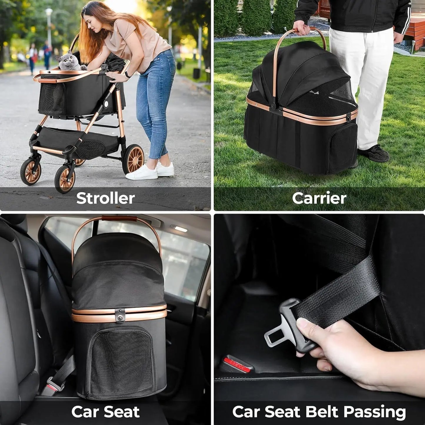 Dog Buggy Stroller Box