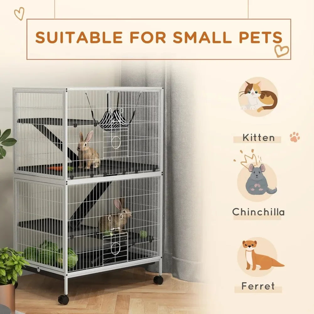 50" 5-Tier Small Animal Cage