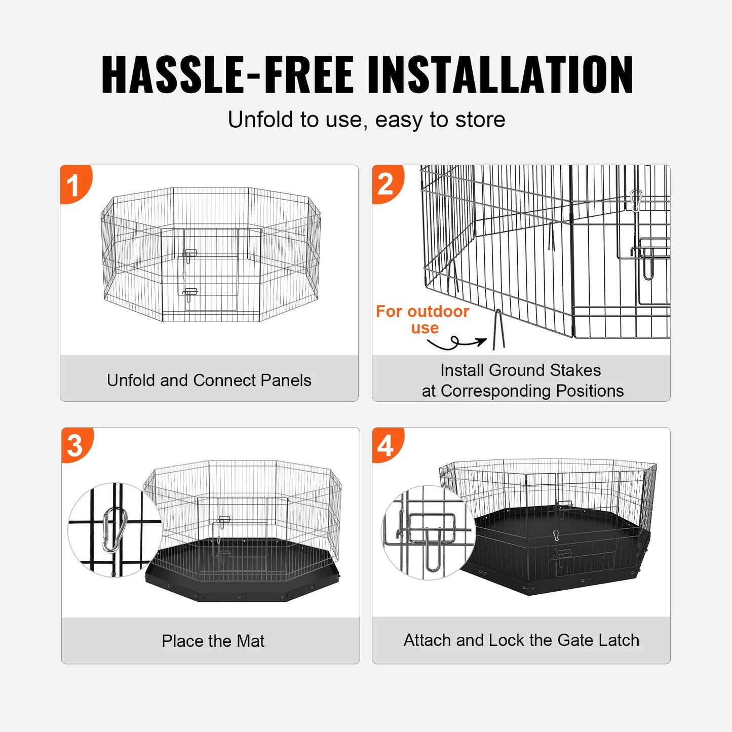 SucceBuy Dog Playpen