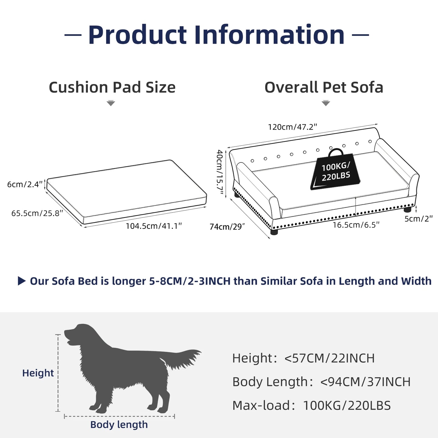 Heavy Duty Pet Sofa