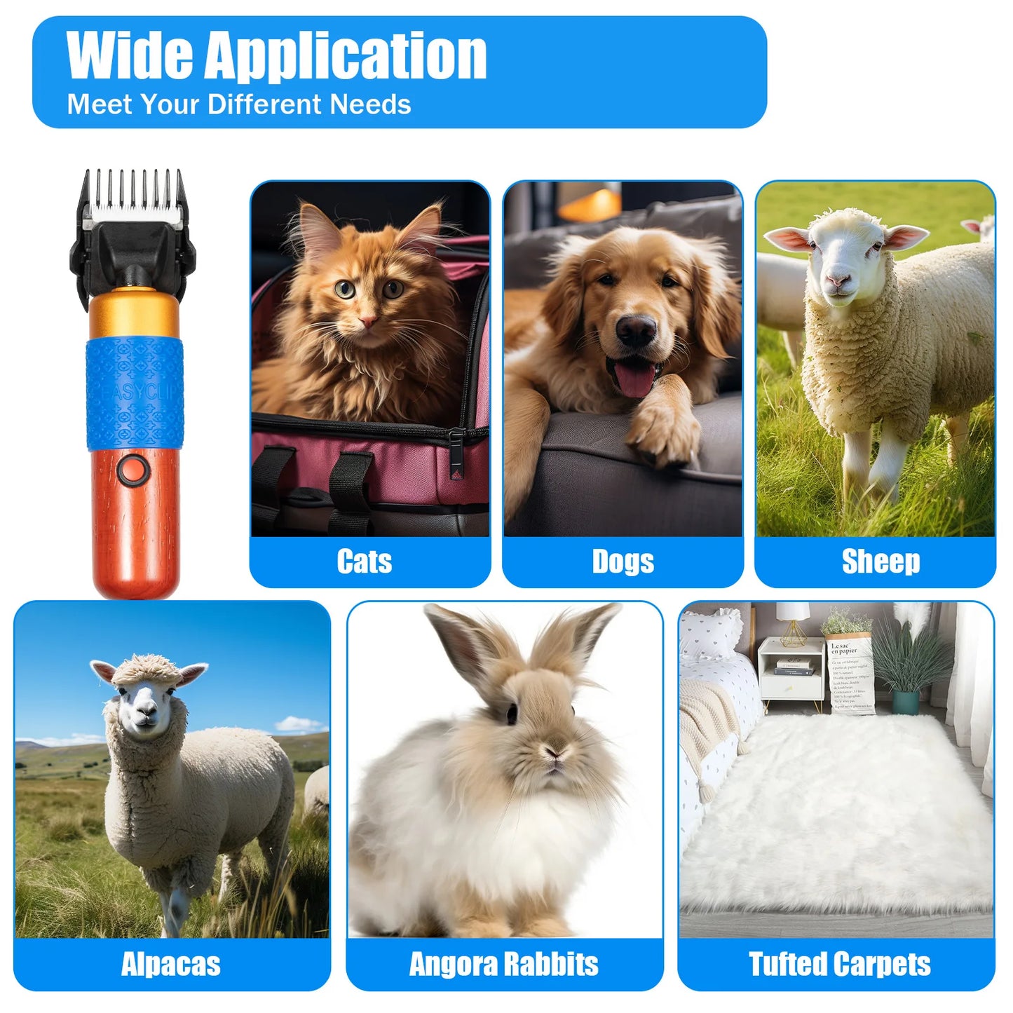 36W Electric Sheep Goat Shears