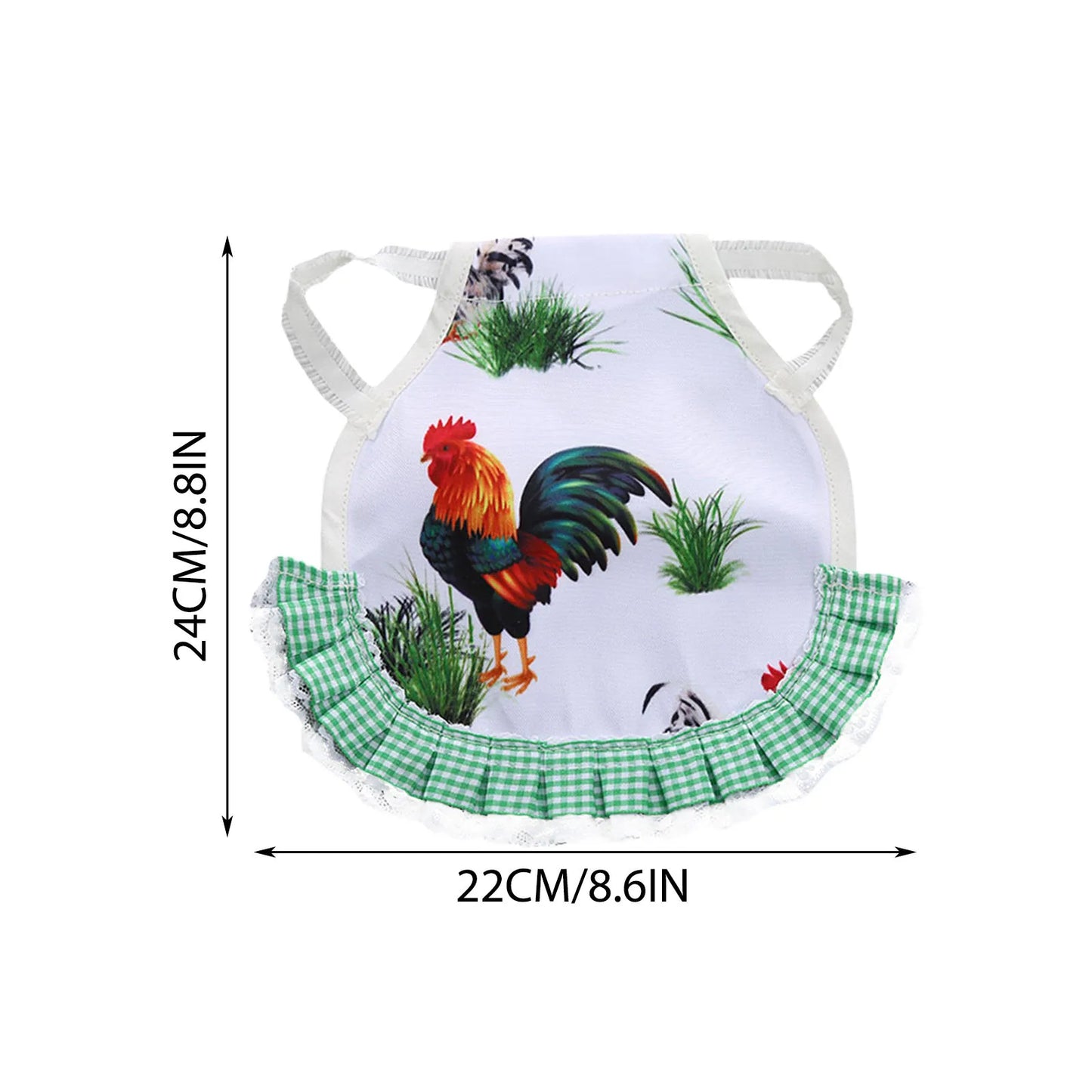 1pcs Farm Hen Feather Retainer Chicken Saddle Strap Apron