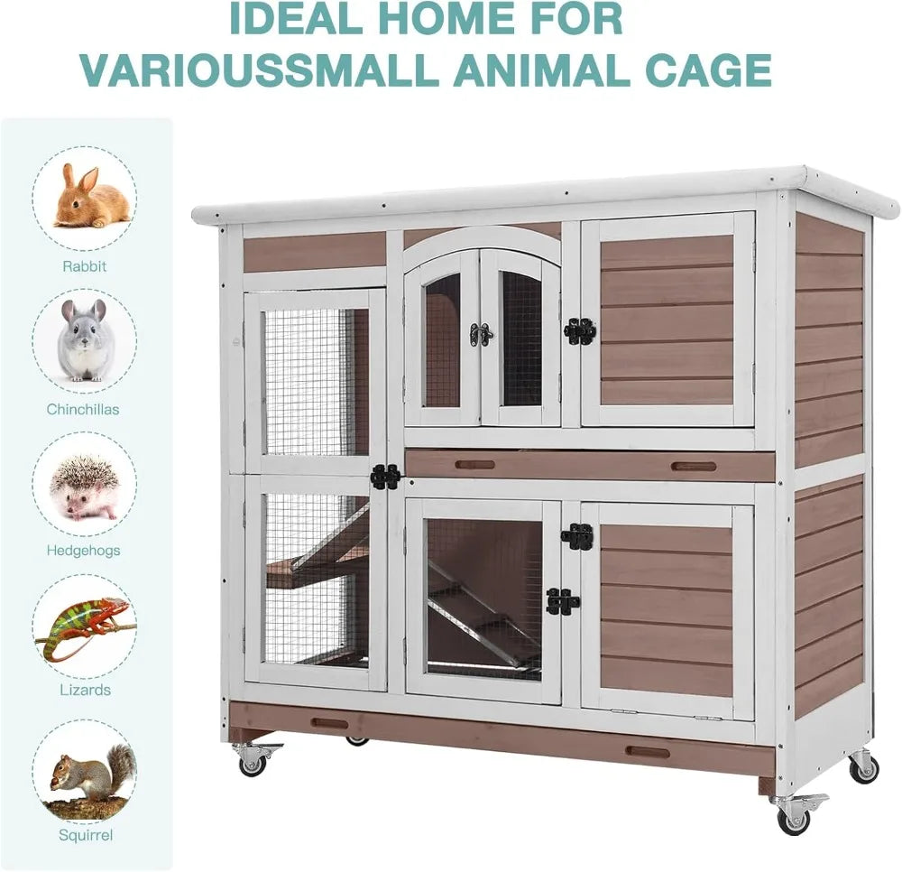 Rabbit Hutch Indoor Bunny House
