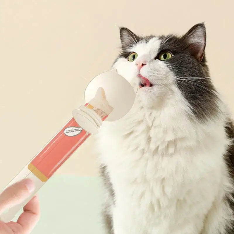 Cat Squeeze Feeder Wet Food Spoon