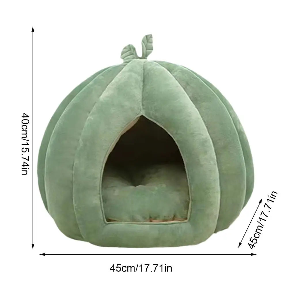 Winter Warm Cat Bed Pet Sleeping House