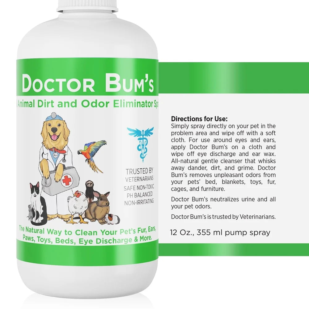 All Natural Pet Odor Eliminator Spray
