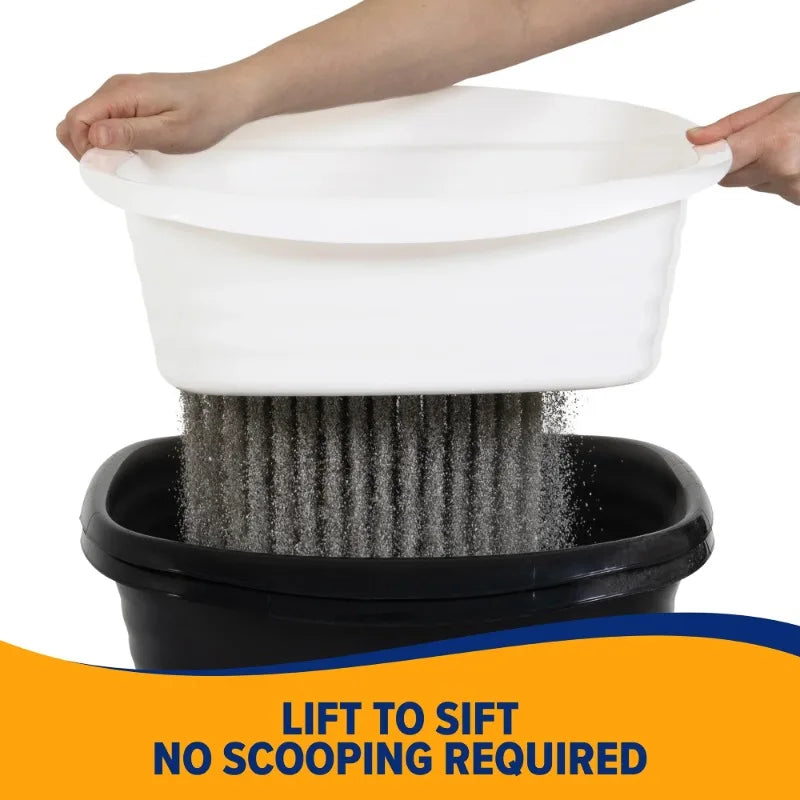 (2 pack) Arm & Hammer Sifting Cat Litter Box