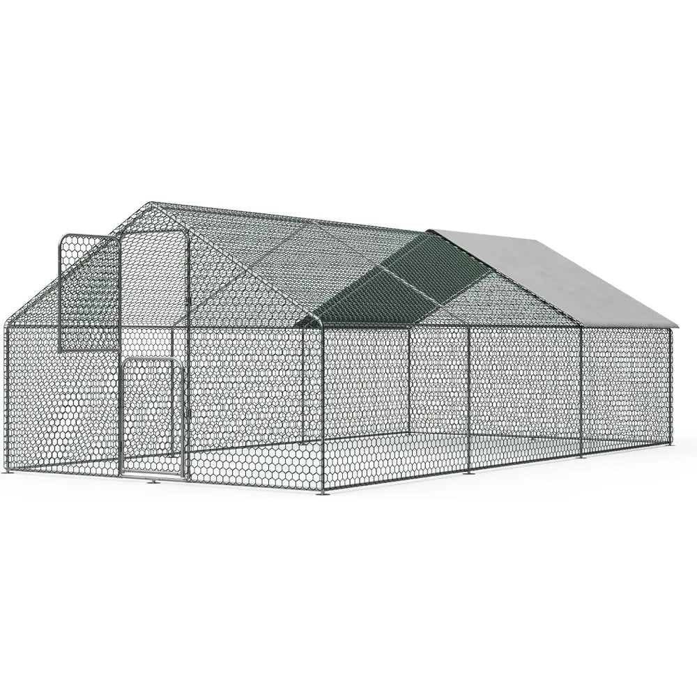Extra Large Metal Chicken Run