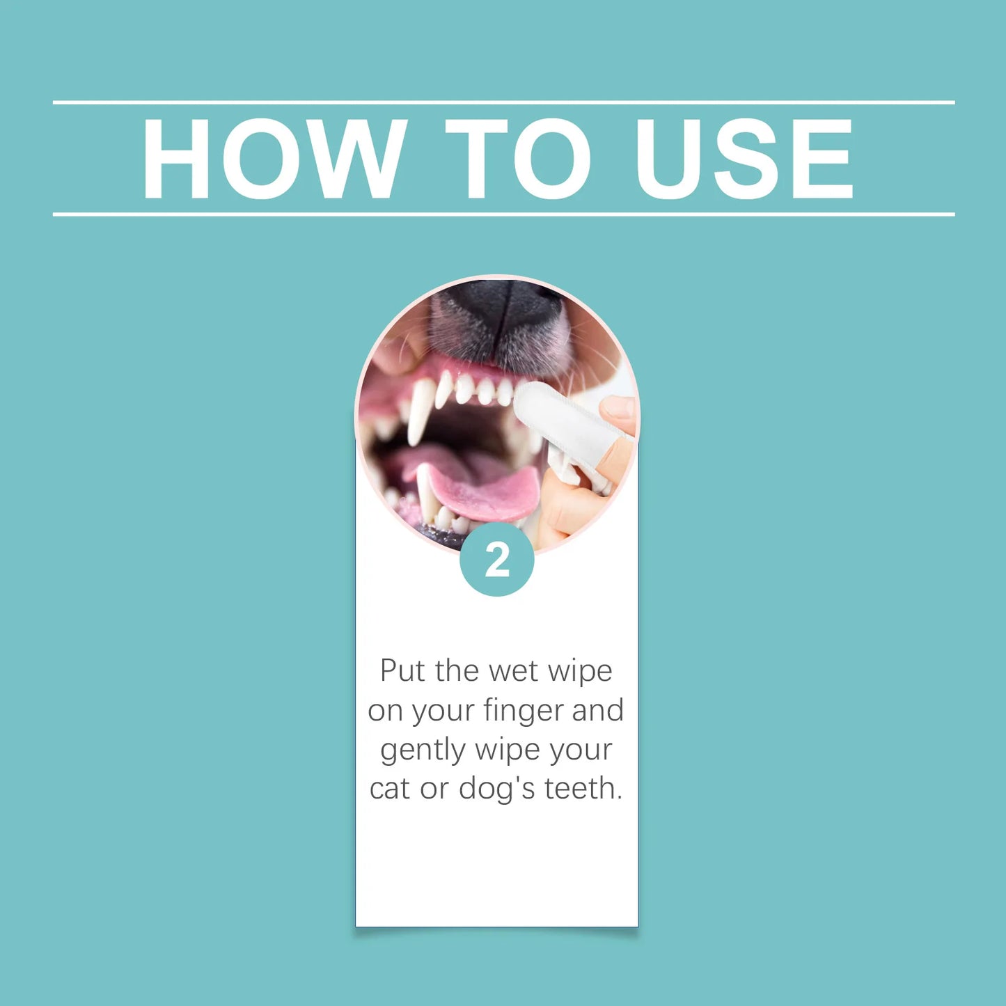 1-4PCS Pet Finger Toothbrush for Dogs and Cats