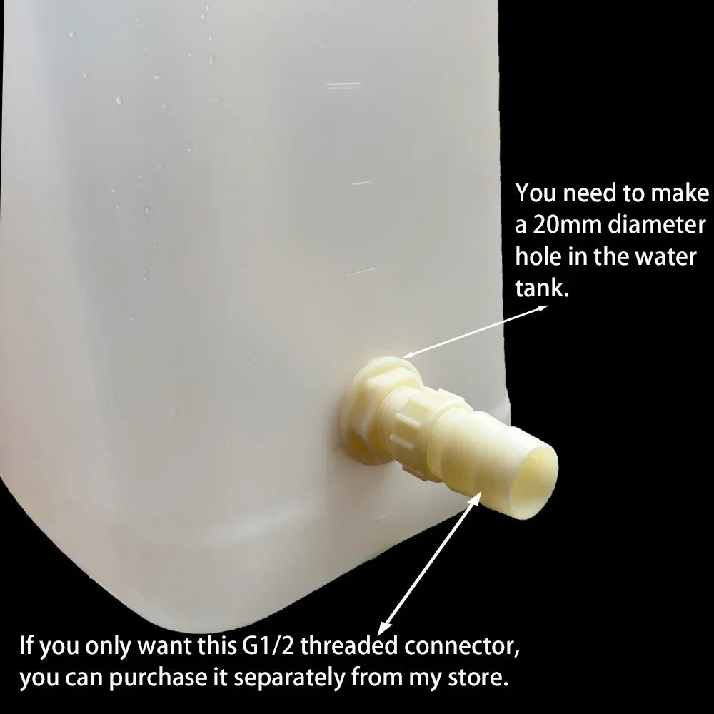 2Pcs Water Tank Hose Connector