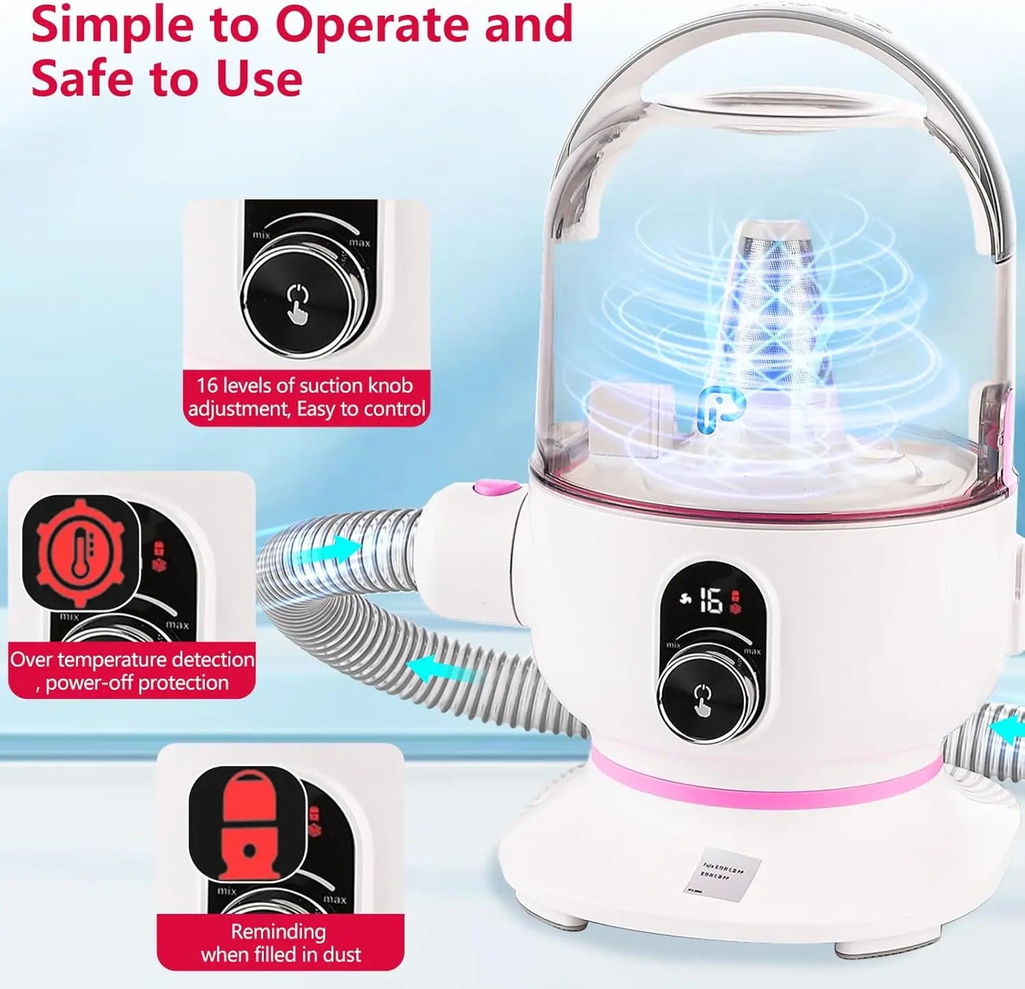 Pet Grooming Vacuum