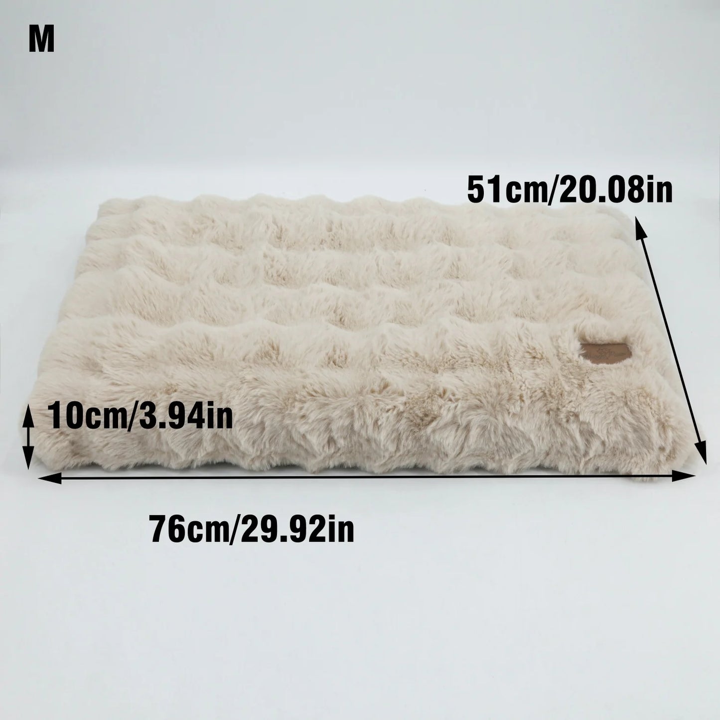 M-4XL Ultra-soft Plush Dog Bed