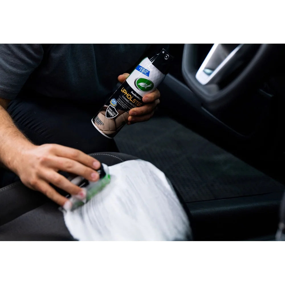 3 Pack Upholstery Cleaner Protector Odor Eliminator with Detachable Scrub Brush Oxy Foam Deep Cleaning Stains and Odors