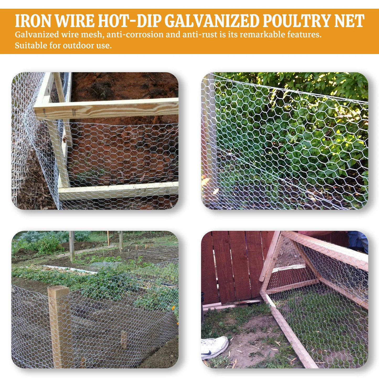 High-Quality Iron Wire Galvanized Hexagonal Wire Mesh