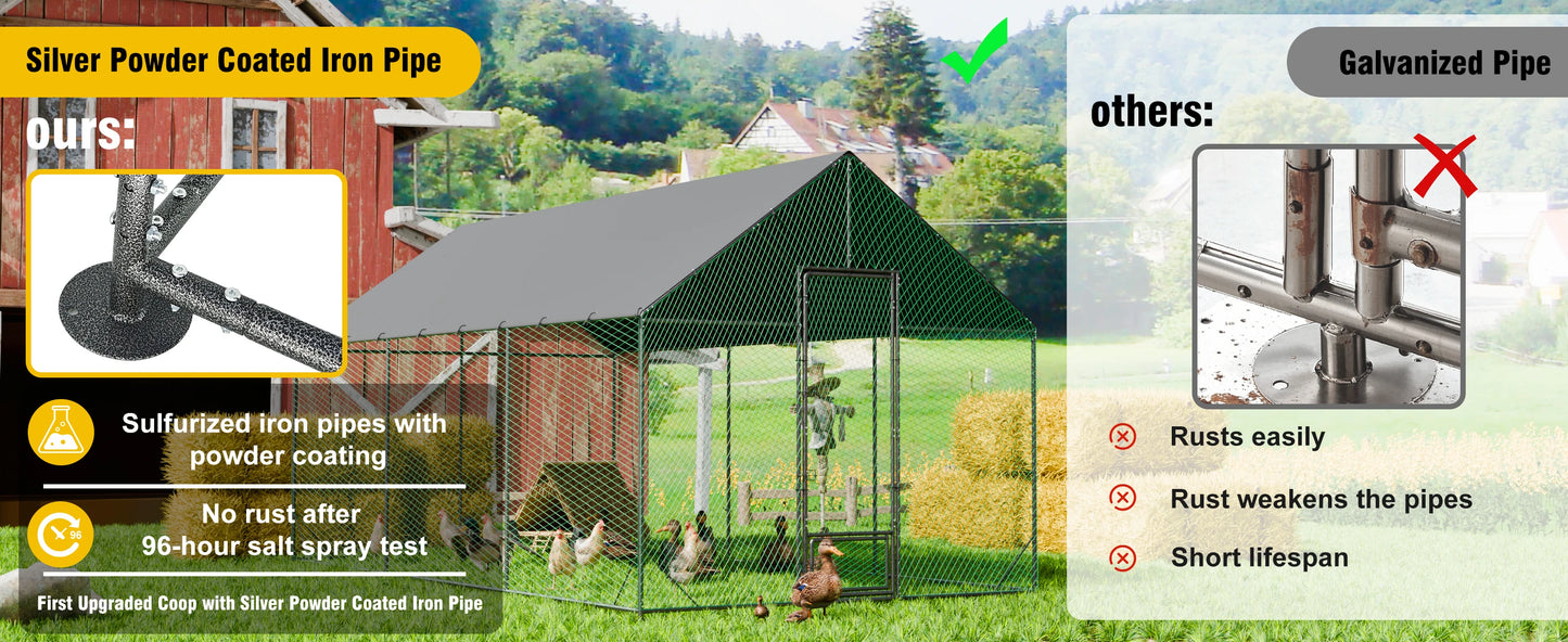 Heavy Duty Upgrade Outdoor Chicken Coop