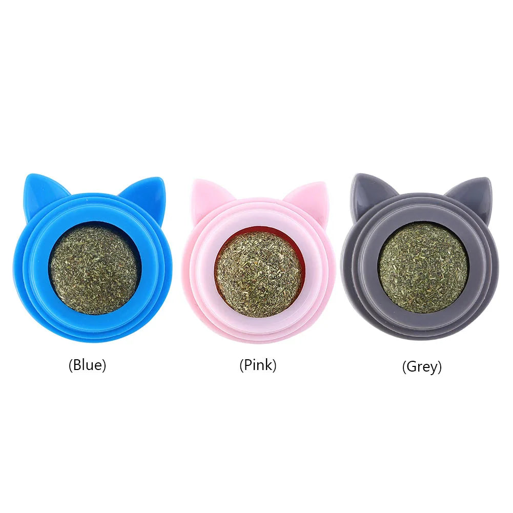 Rotatable Catnip Balls Toy for Cats