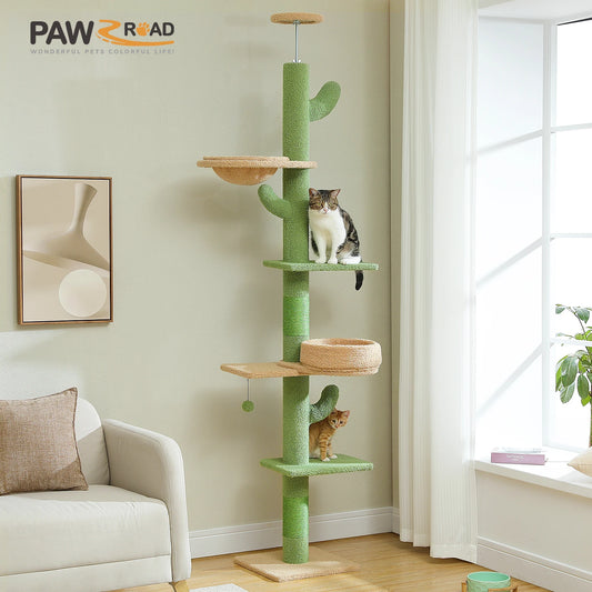 Cactus Cat Tree for Indoor Cats