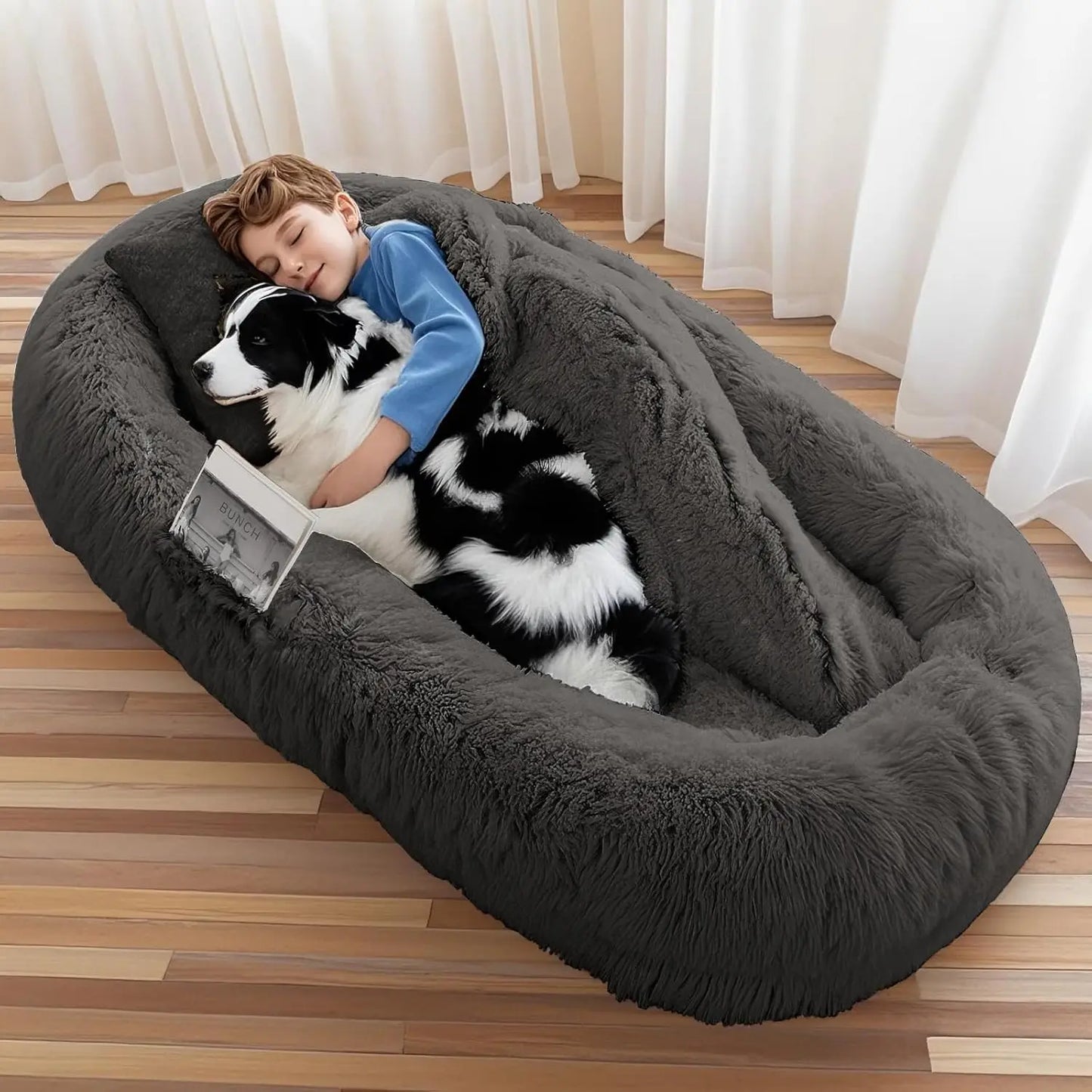 Human Dog Bed 71x45x12"